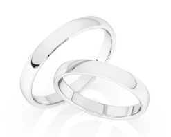 Obrączki Ślubne Apart. Platyna. Wzór 501