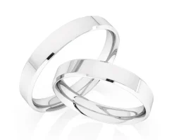 Obrączki Ślubne Apart.  Platyna. Wzór 507
