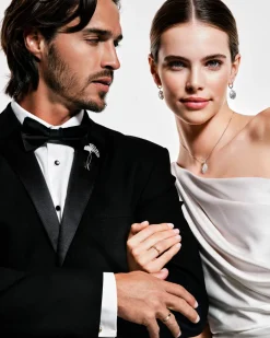 Obrączki Ślubne Apart.  Żółte złoto. Wzór 4/242