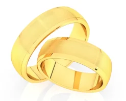 Obrączki Ślubne Apart.  Żółte złoto. Wzór 238