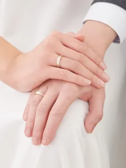 Obrączki Ślubne Apart.  Żółte złoto. Wzór 203