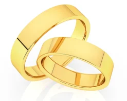 Obrączki Ślubne Apart. Żółte złoto. Wzór 239