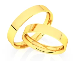 Obrączki Ślubne Apart. Żółte złoto. Wzór 36