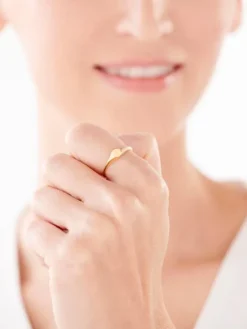 Pierścionek srebrny - sygnet