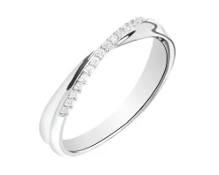 Pierścionek srebrny z cyrkoniami