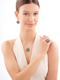 Pierścionek srebrny z cyrkoniami