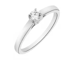 Pierścionek srebrny z cyrkonią