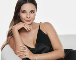 Pierścionek  srebrny z cyrkoniami