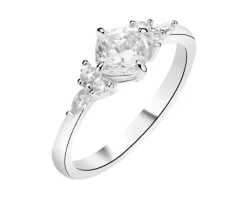 Pierścionek srebrny z cyrkoniami