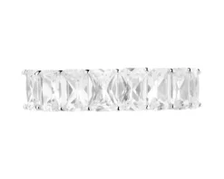 Pierścionek srebrny z cyrkoniami