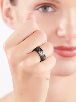 Pierścionek ze stali szlachetnej