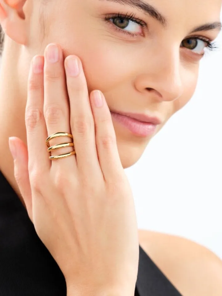 Pierścionek ze stali szlachetnej