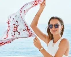 Pierścionek ze stali szlachetnej z kryształami