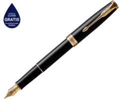 Pióro wieczne Parker Sonnet black lacquer GT