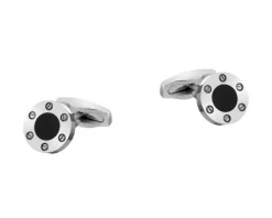 Spinki do mankietów ze stali szlachetnej