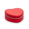Szkatułka na biżuterię w kolorze czerwonym - serce
