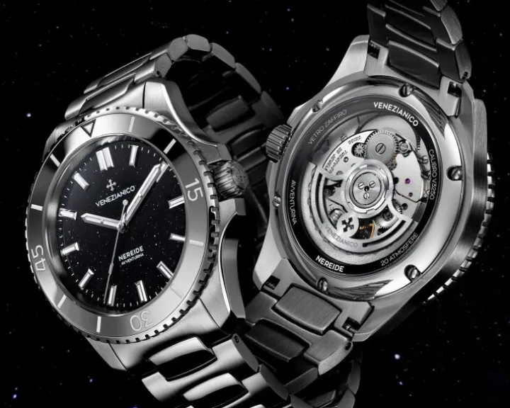 Venezianico Nereide 39 Avventurina Nera