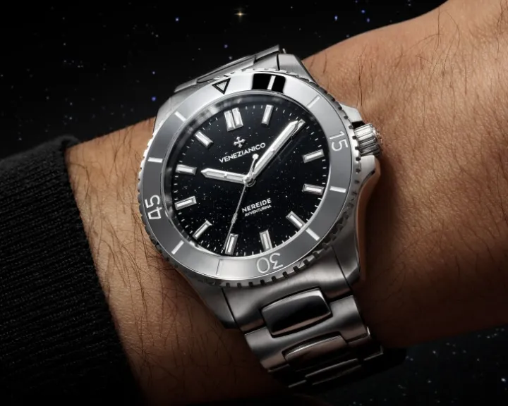 Venezianico Nereide 39 Avventurina Nera