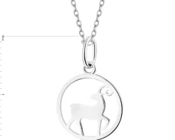 Zawieszka srebrna - Baran