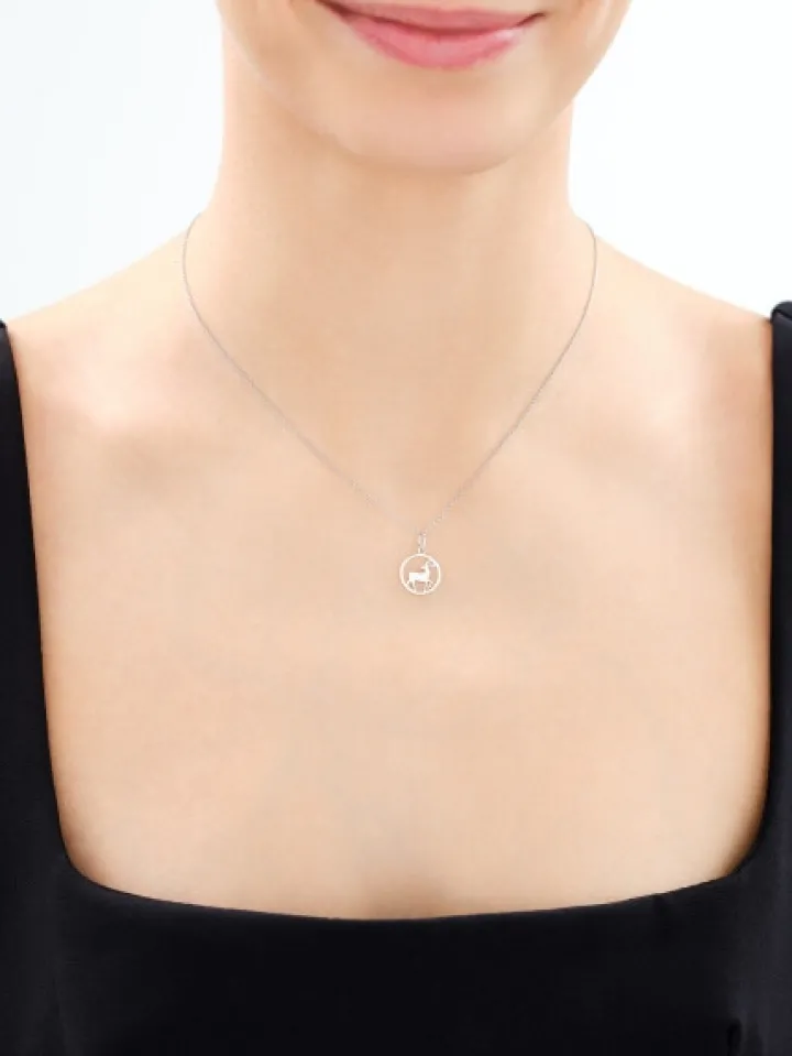 Zawieszka srebrna - Baran