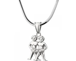 Zawieszka srebrna - Bliźnięta