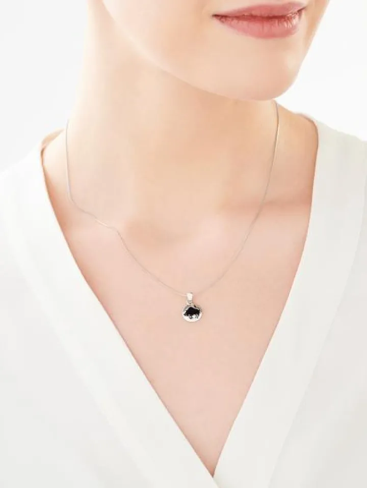 Zawieszka srebrna - Byk