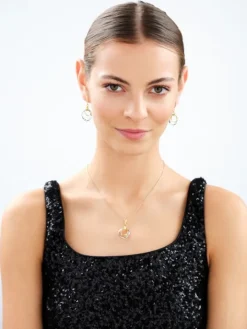 Zawieszka srebrna - koła