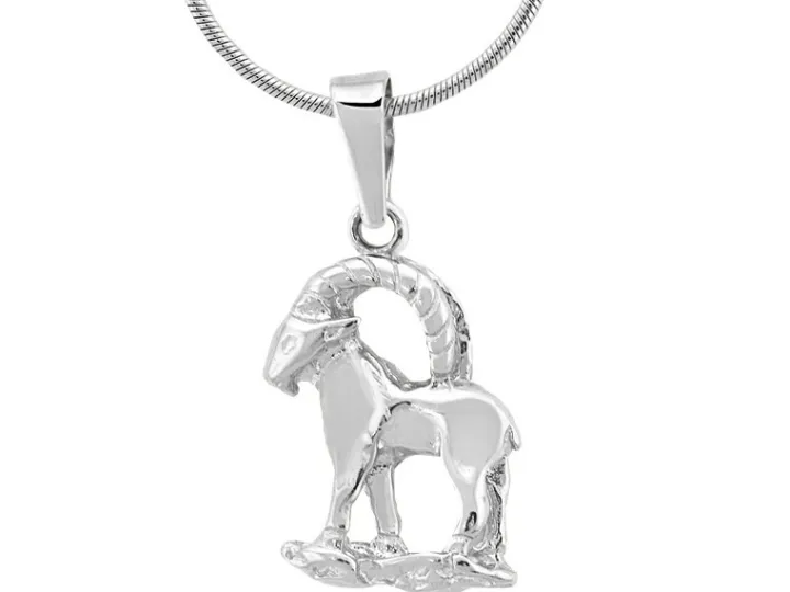 Zawieszka srebrna - Koziorożec