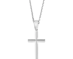 Zawieszka srebrna - krzyż