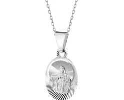 Zawieszka srebrna - medalik szkaplerz