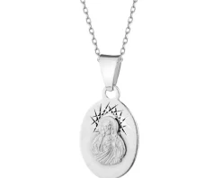 Zawieszka srebrna - medalik szkaplerz