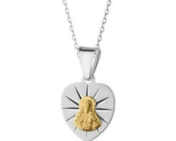 Zawieszka srebrna - medalik szkaplerz