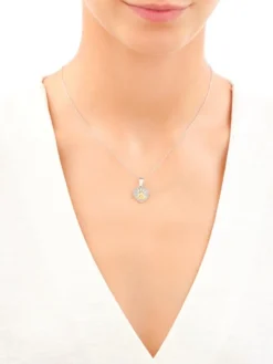 Zawieszka srebrna - medalik szkaplerz