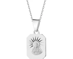 Zawieszka srebrna - medalik szkaplerz