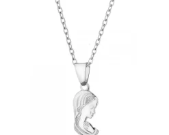 Zawieszka srebrna - medalik Matka Boska