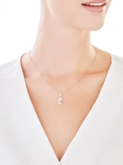 Zawieszka srebrna - medalik Matka Boska