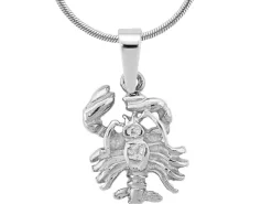 Zawieszka srebrna - Rak