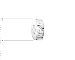 Zawieszka srebrna beads - stoper