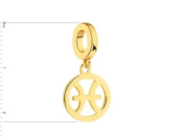 Zawieszka srebrna beads - Ryby