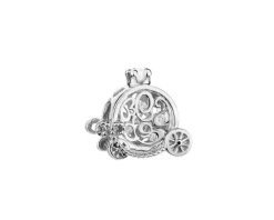 Zawieszka srebrna beads z cyrkoniami - drzewo