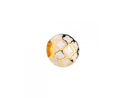 Zawieszka srebrna beads z emalią