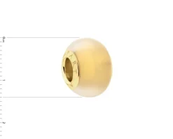 Zawieszka srebrna beads ze szkłem murano