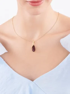 Zawieszka srebrna z bursztynem