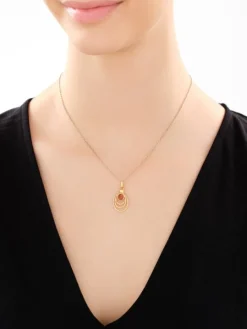 Zawieszka srebrna z bursztynem