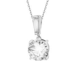 Zawieszka srebrna z cyrkoniami