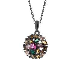 Zawieszka srebrna z cyrkoniami