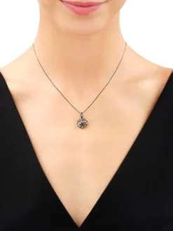 Zawieszka srebrna z cyrkoniami