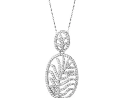 Zawieszka srebrna z cyrkonią - aniołek