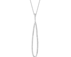 Zawieszka srebrna z cyrkoniami