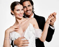 Zawieszka srebrna z cyrkoniami